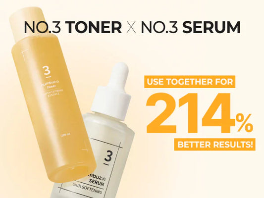 Numbuzin No.3 Pore Tightening Glass Skin Duo