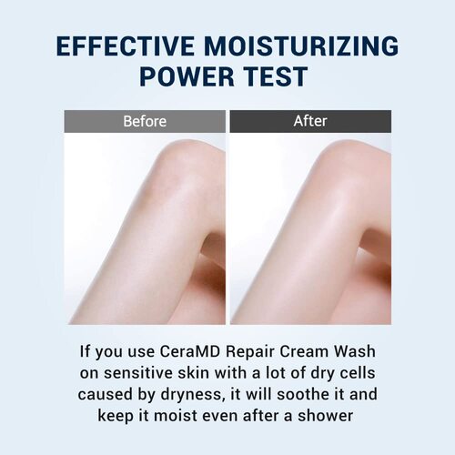 DERMA:B CeraMD Cream Wash – 400ml