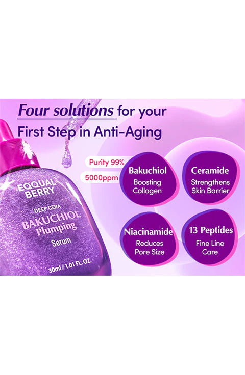 Eqqualberry Bakuchiol Plumping Serum
