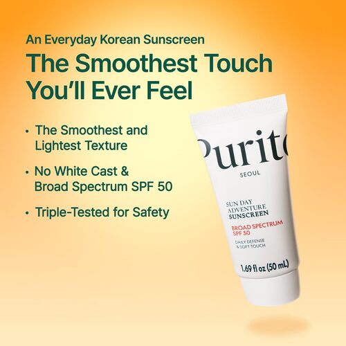 Purito Seoul Sun Day Adventure Sunscreen SPF50 PA++++