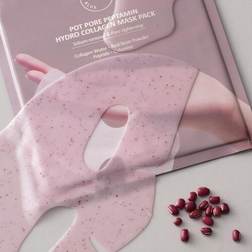 Heveblue Pot Pore Peptamin Hydro Collagen Mask Pack (4ea)