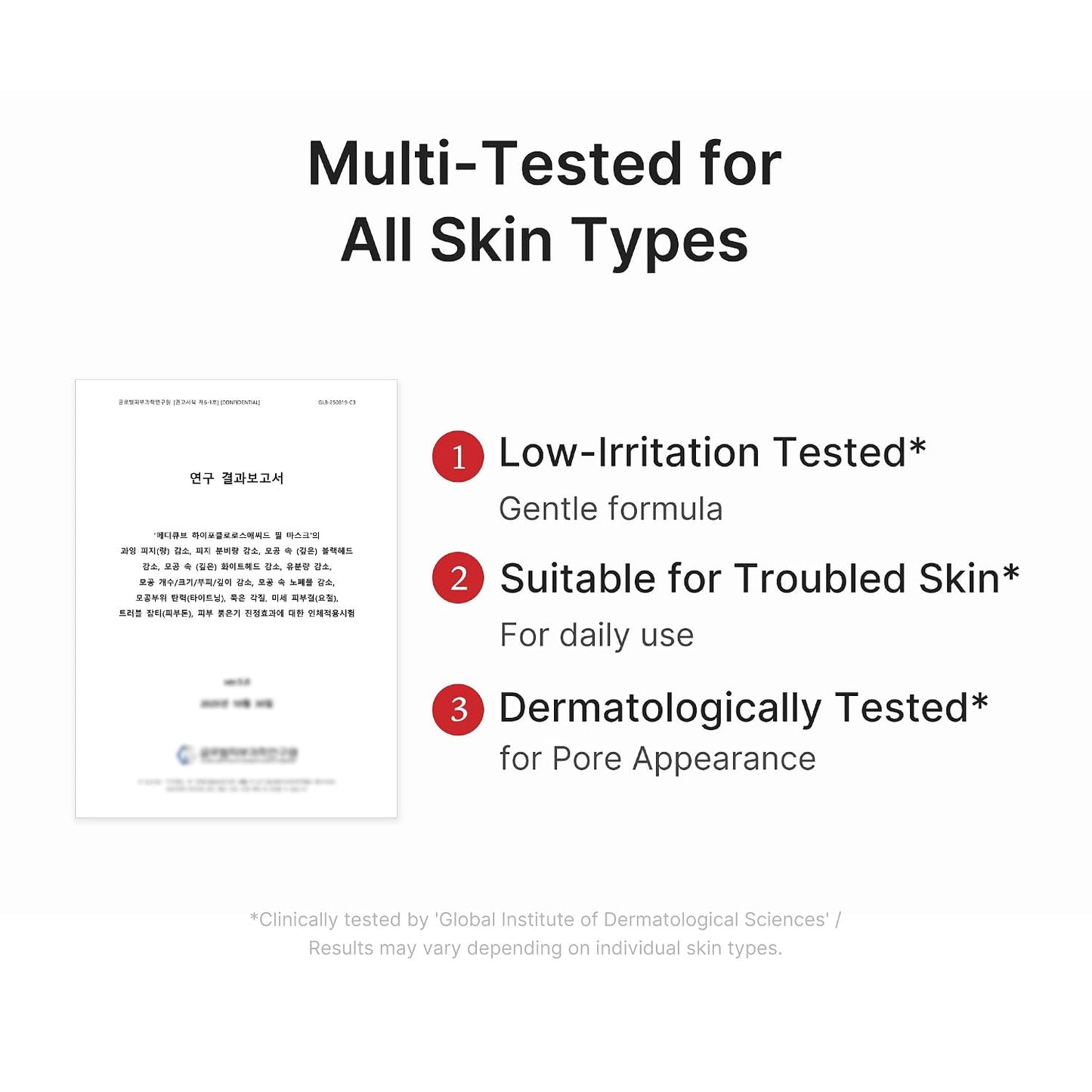 Medicube Hypochlorous Acid Peel Mask (3 Sheets)