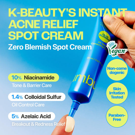 Numbuzin Zero Blemish 3X Spot Correcting Cream – 20ml
