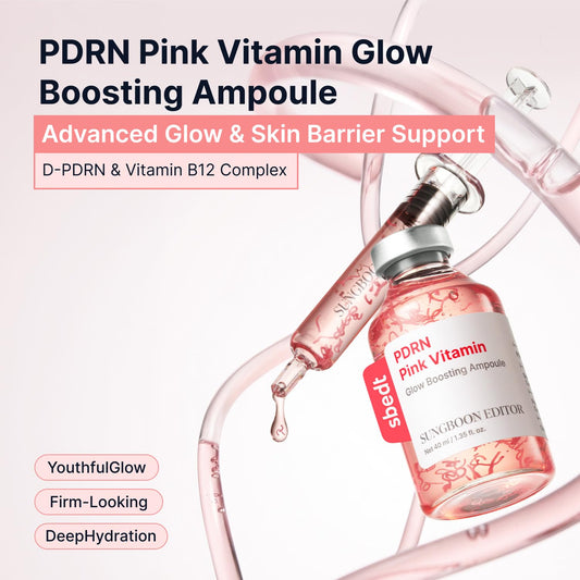 Sungboon Editor PDRN Pink Vitamin Glow Boosting Ampoule – 35ml