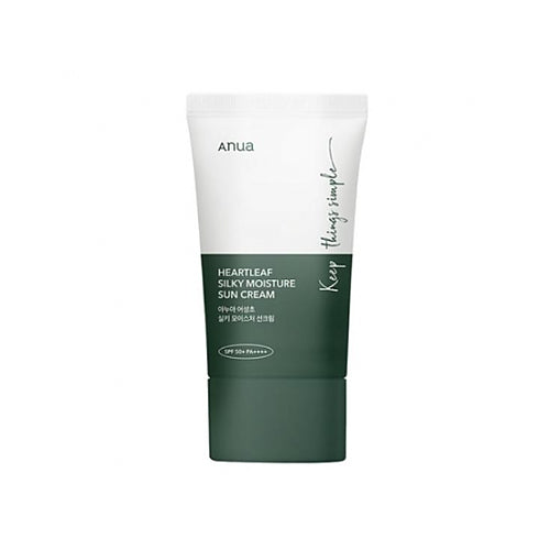 Anua Heartleaf Silky Moisture Suncream SPF 50-50ml