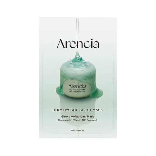 Arencia Holy Hyssop Sheet Mask Box (5 Sheet Masks)