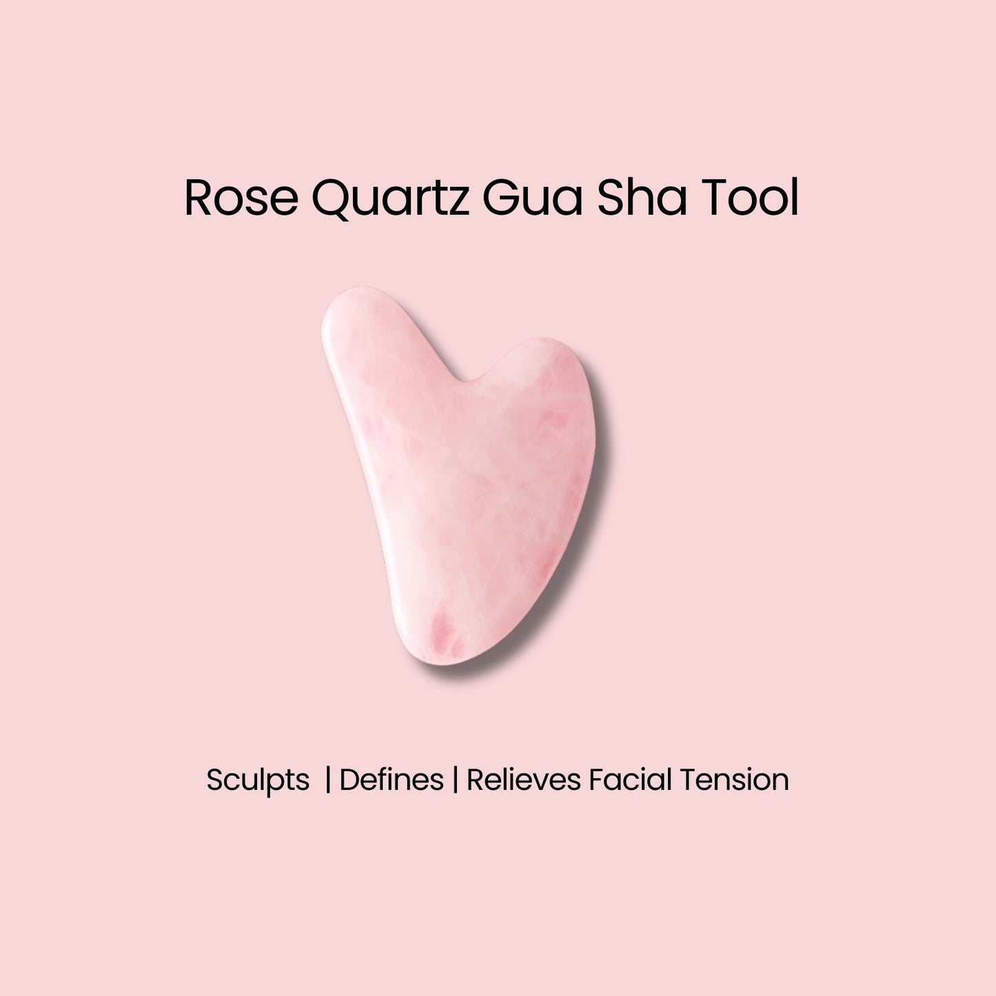 Rose Quartz Gua Sha Tool