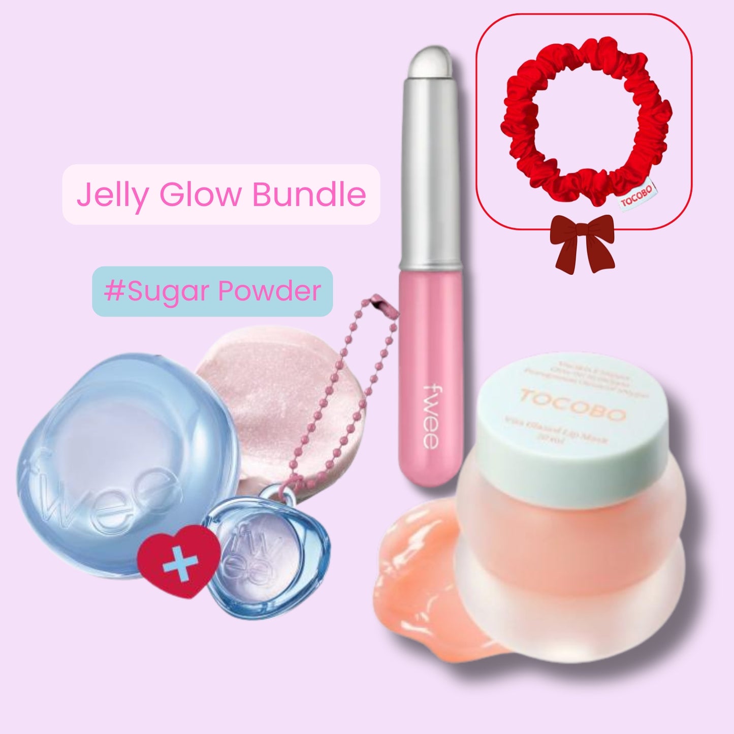 Jelly Glow Set – Fun, Flirty, and Glow-Ready! ($48 Value Set)