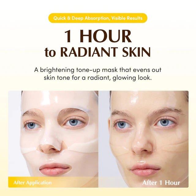 Eqqualberry Collagen Glow Up Hydrogel Mask (Box 4 Masks)
