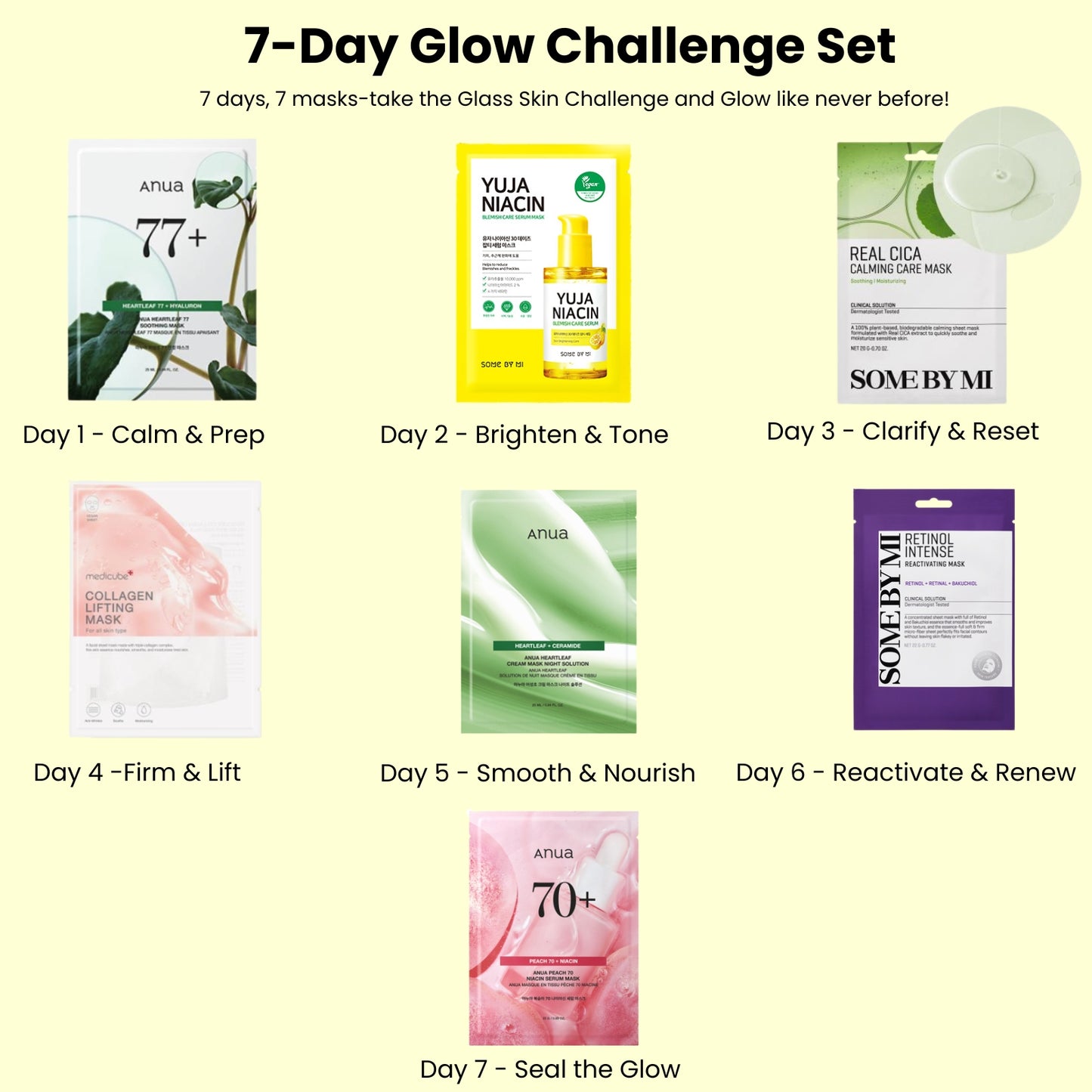 Glass Skin Starter Set – 5-Step K-Beauty Routine for Radiant Skin