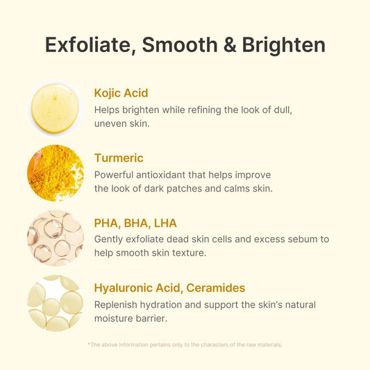 Medicube Kojic Acid Turmeric Body Peel Shot