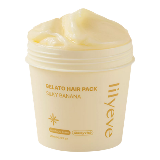 Lilyeve Repair: Turn Gelato Hair Pack Silky Banana