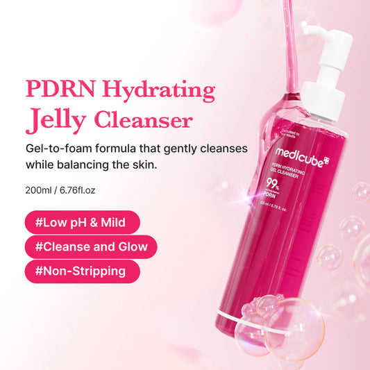 Medicube PDRN Hydrating Gel Cleanser (200ml)