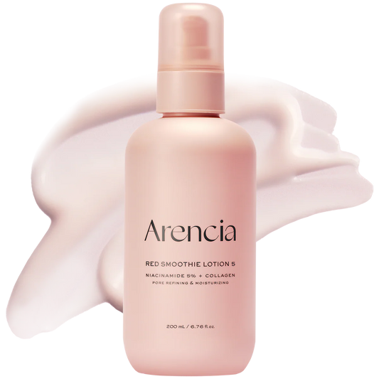 Arencia Red Smoothie Face Lotion Moisturizer 5% Niacinamide & Collagen