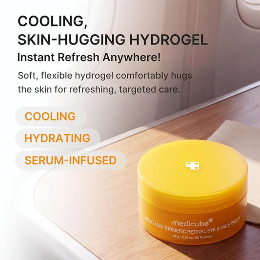 Medicube Kojic Acid Turmeric Retinal Eye & Face Patches