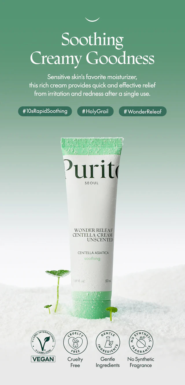 Purito Seoul Wonder Releaf Centella Cream Unscented