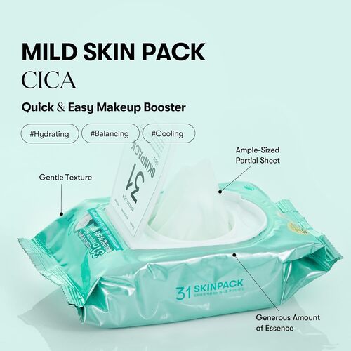 VT Cosmetics Mild Skin Pack (100 Sheets)