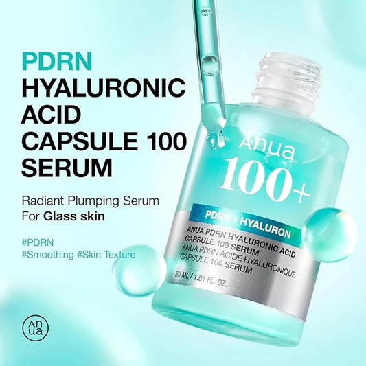 Anua 100 PDRN Hyaluronic Acid Capsule 100 Serum (30ml)