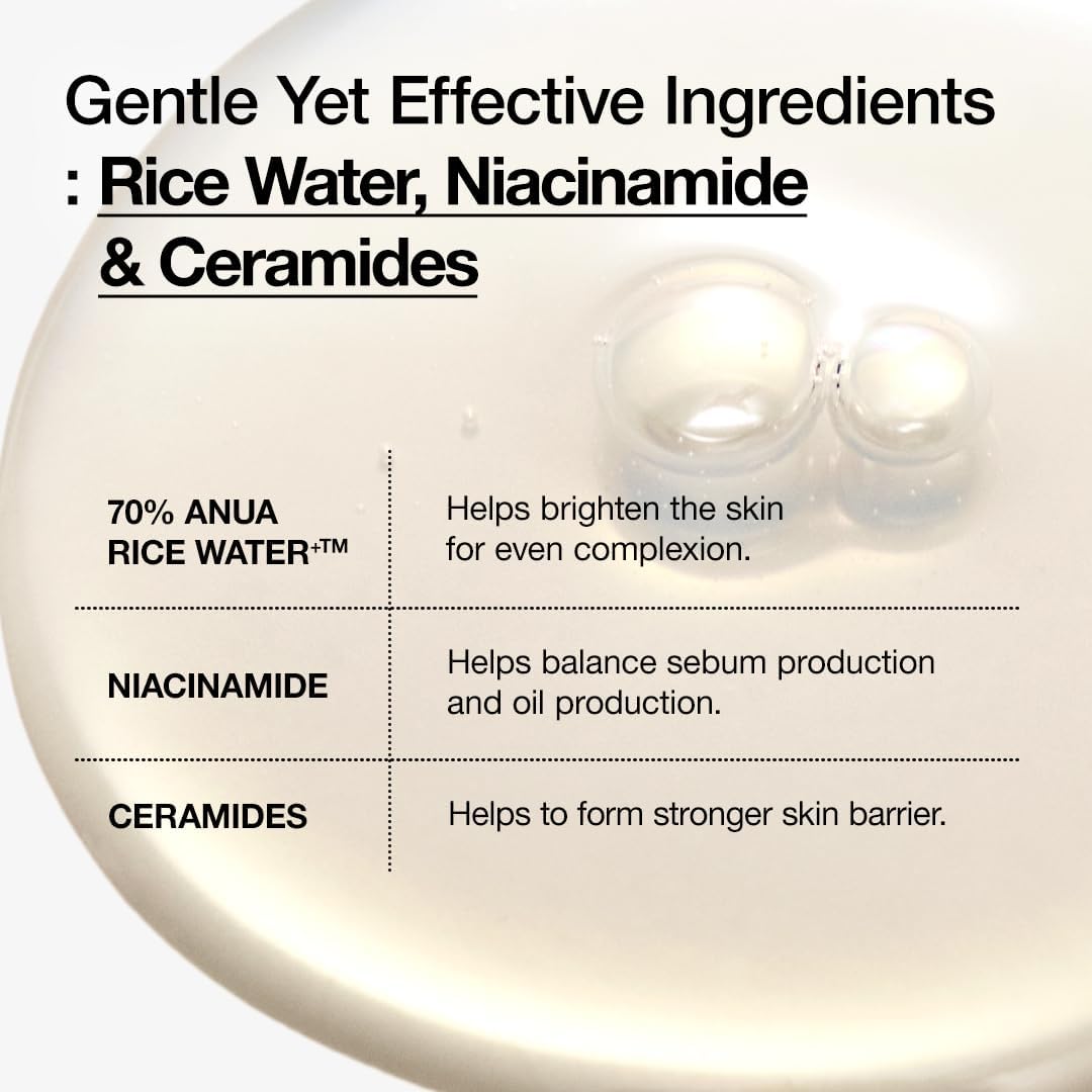 Anua Rice 70 Glow Milky Toner-250ml
