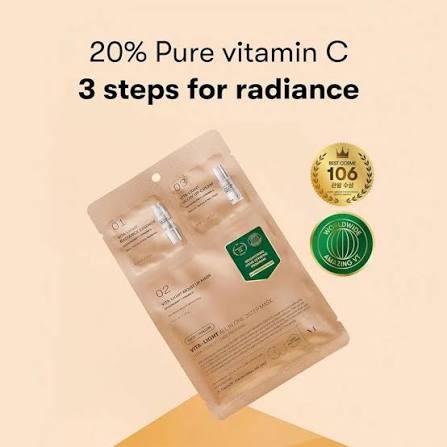 VT Cosmetics Reedle Shot Vita-Light All-in-One 3-Step Mask