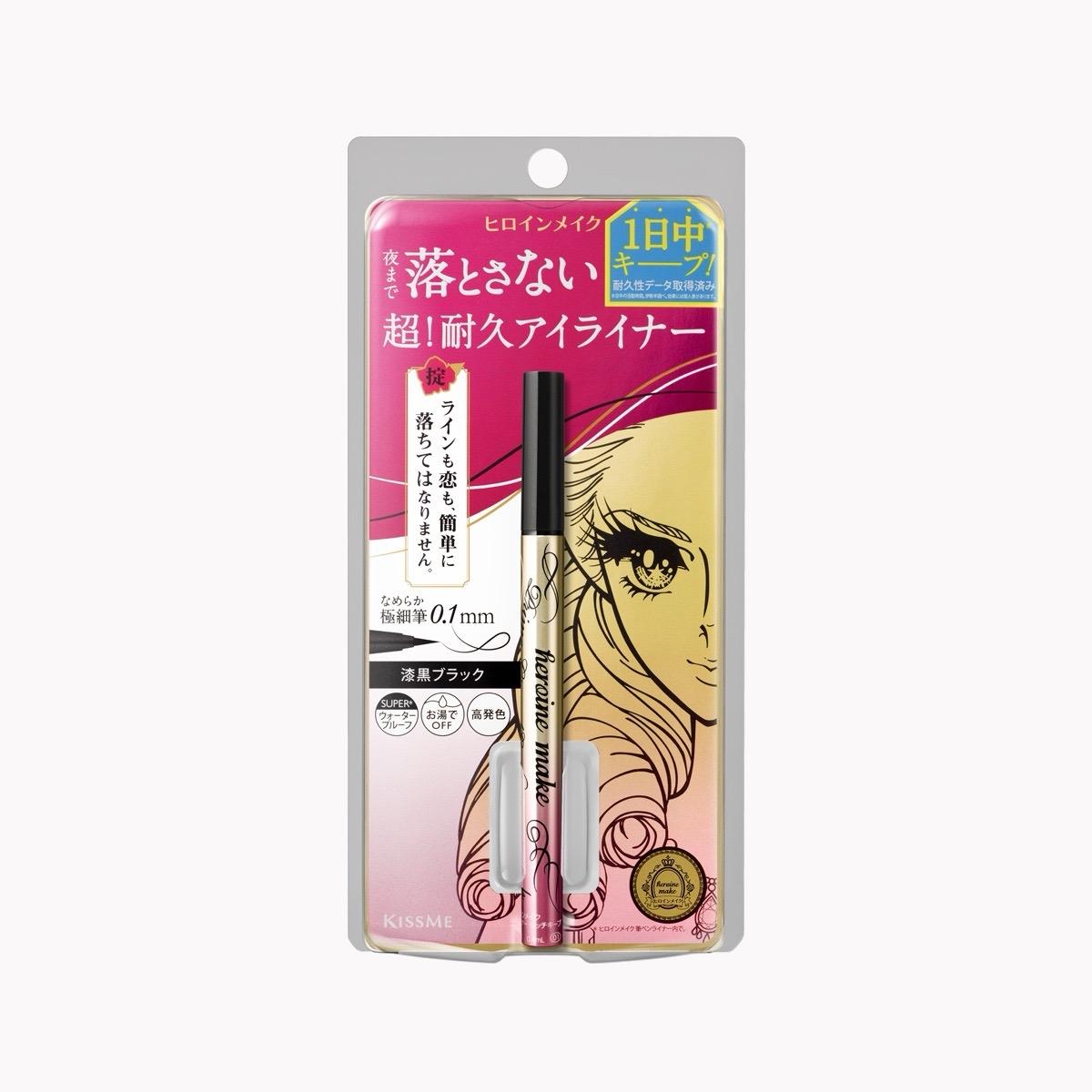 Isehan Kiss Me Heroine Make Prime Liquid Eyeliner- Black