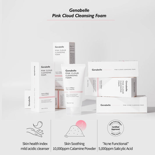 Genabelle Pink Cloud Cleansing Foam 150ml