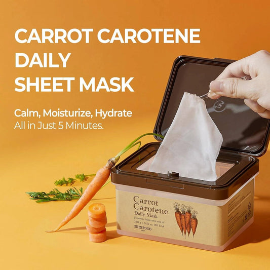 SKINFOOD Carrot Carotene Daily Mask (30ea)
