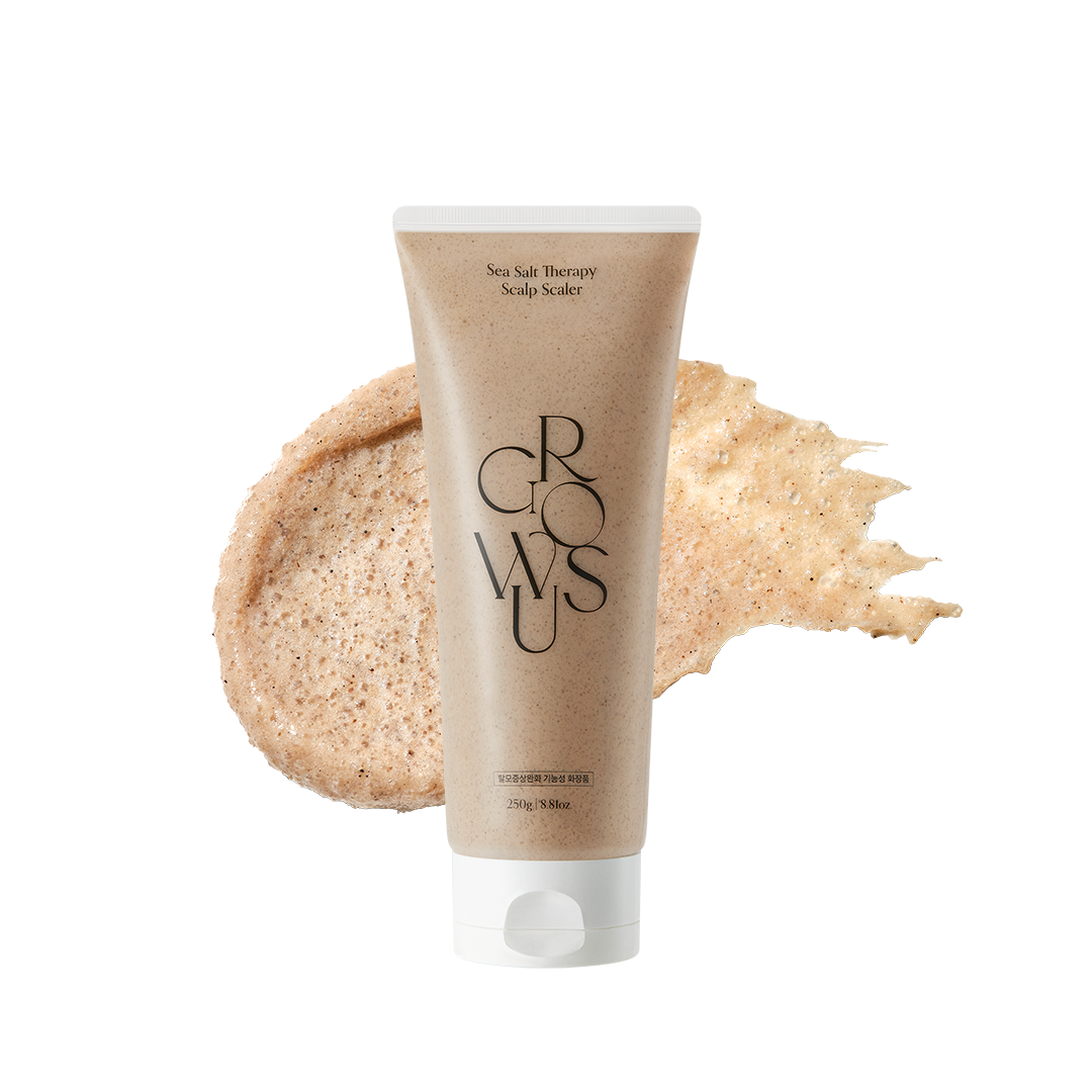 Growus Sea Salt Therapy Scalp Scaler 250g-Purify,Nourish, Revive