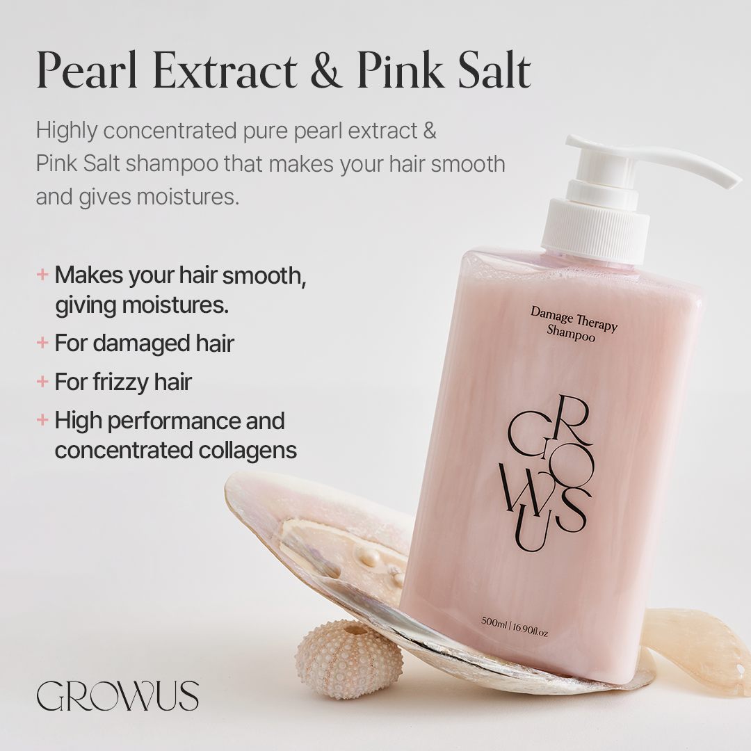 Growus Damage Therapy Shampoo (500ml / 16.91 fl.oz.)