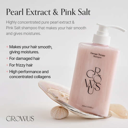 Growus Damage Therapy Shampoo (500ml / 16.91 fl.oz.)