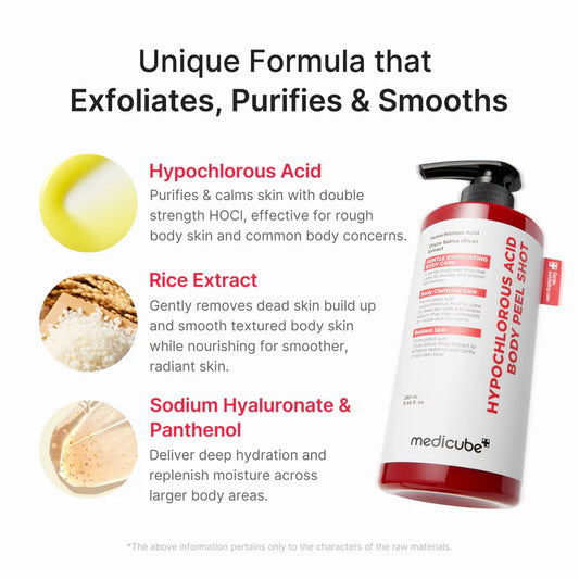 Medicube Hypochlorous Acid Rice Body Peel Shot