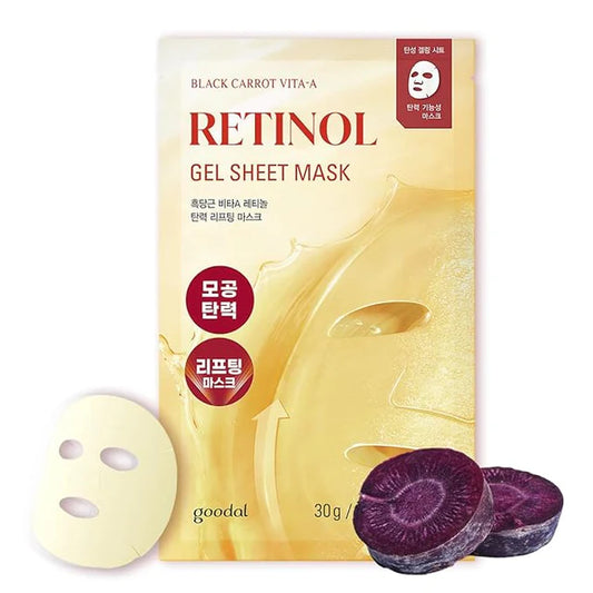 Goodal Retinol + Black Carrot Gel Sheet Mask