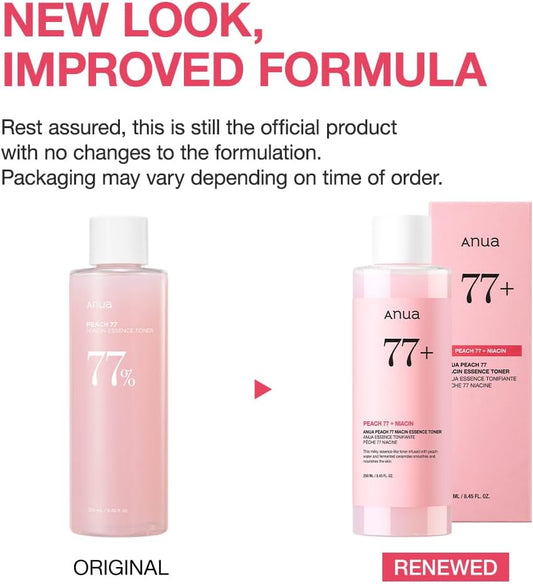 Anua Peach 77 Niacin Essence Toner (Renew) 250ml