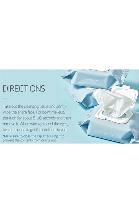 ROUND LAB 1025 Dokdo Cleansing Tissue – 30pcs