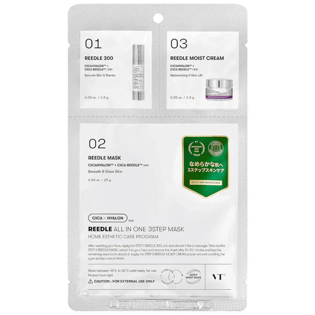 VT Cosmetics Reedle All-in-One 3-Step Mask