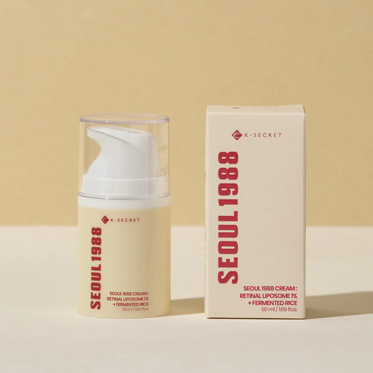 KSecret Seoul 1988 Cream – Retinal Liposome 1% + Fermented Rice (50ml)