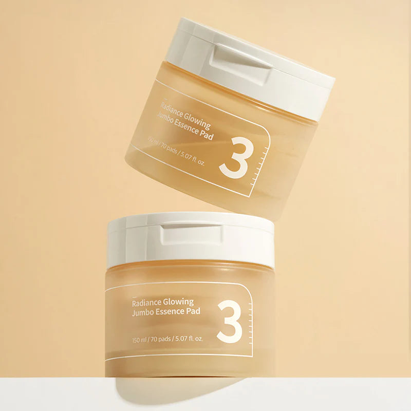 Numbuzin No.3 Radiance Glowing Jumbo Essence Pad 150ml (70 Pads)