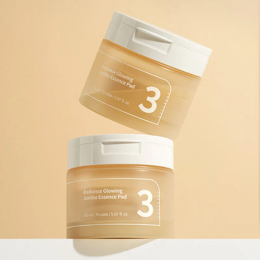 Numbuzin No.3 Radiance Glowing Jumbo Essence Pad 150ml (70 Pads)