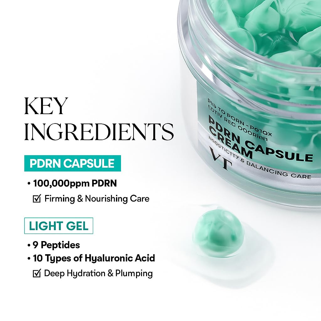 VT Cosmetics PDRN Capsule Cream 100 (50ml)