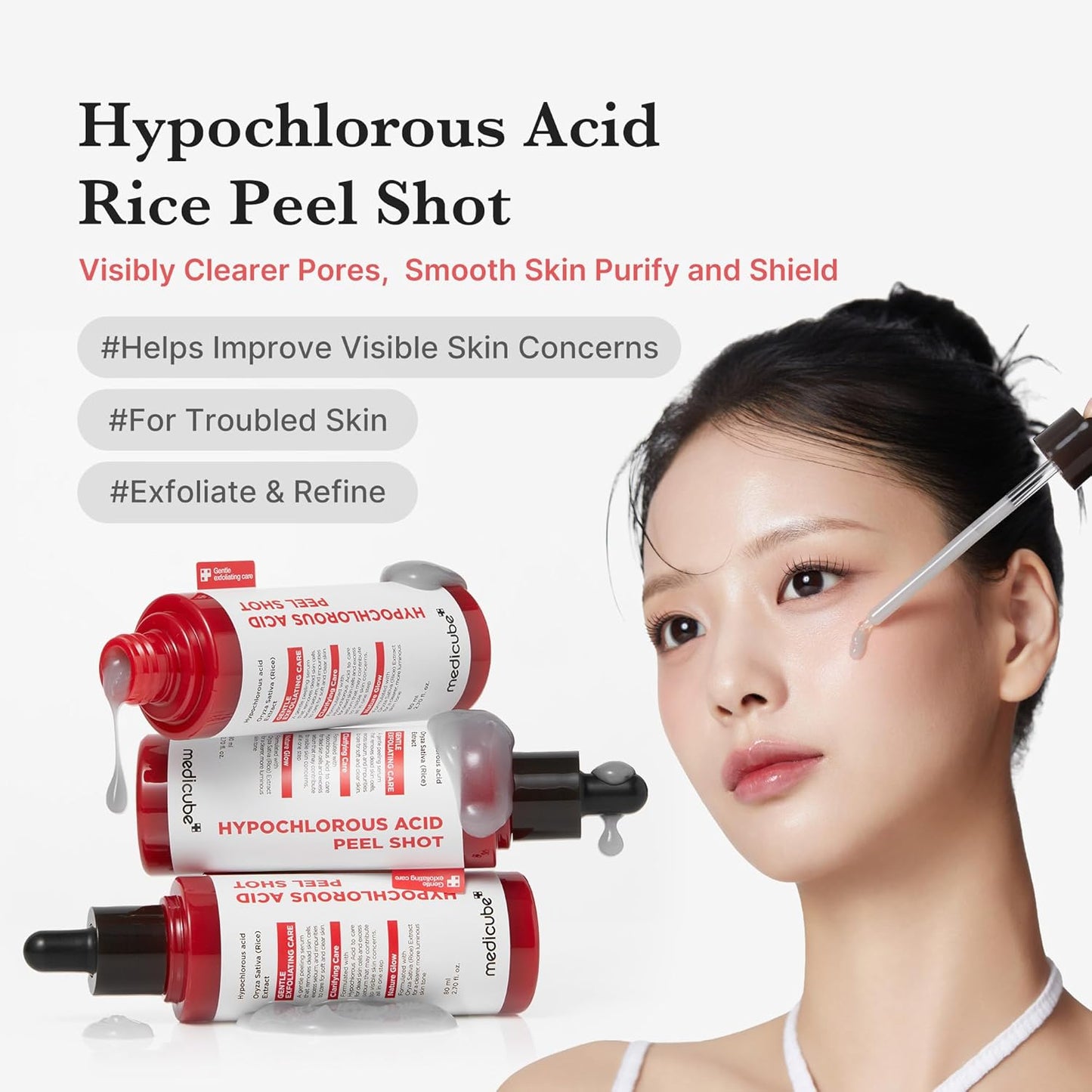 Medicube Hypochlorous Acid Rice Peel Shot