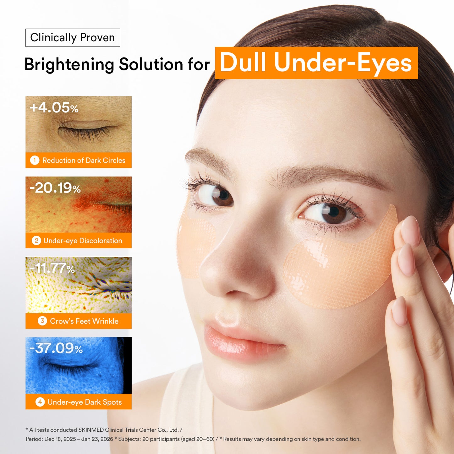 Abib Glutathione Kojic Acid Eye Patch Vita Jelly (60 Patches)