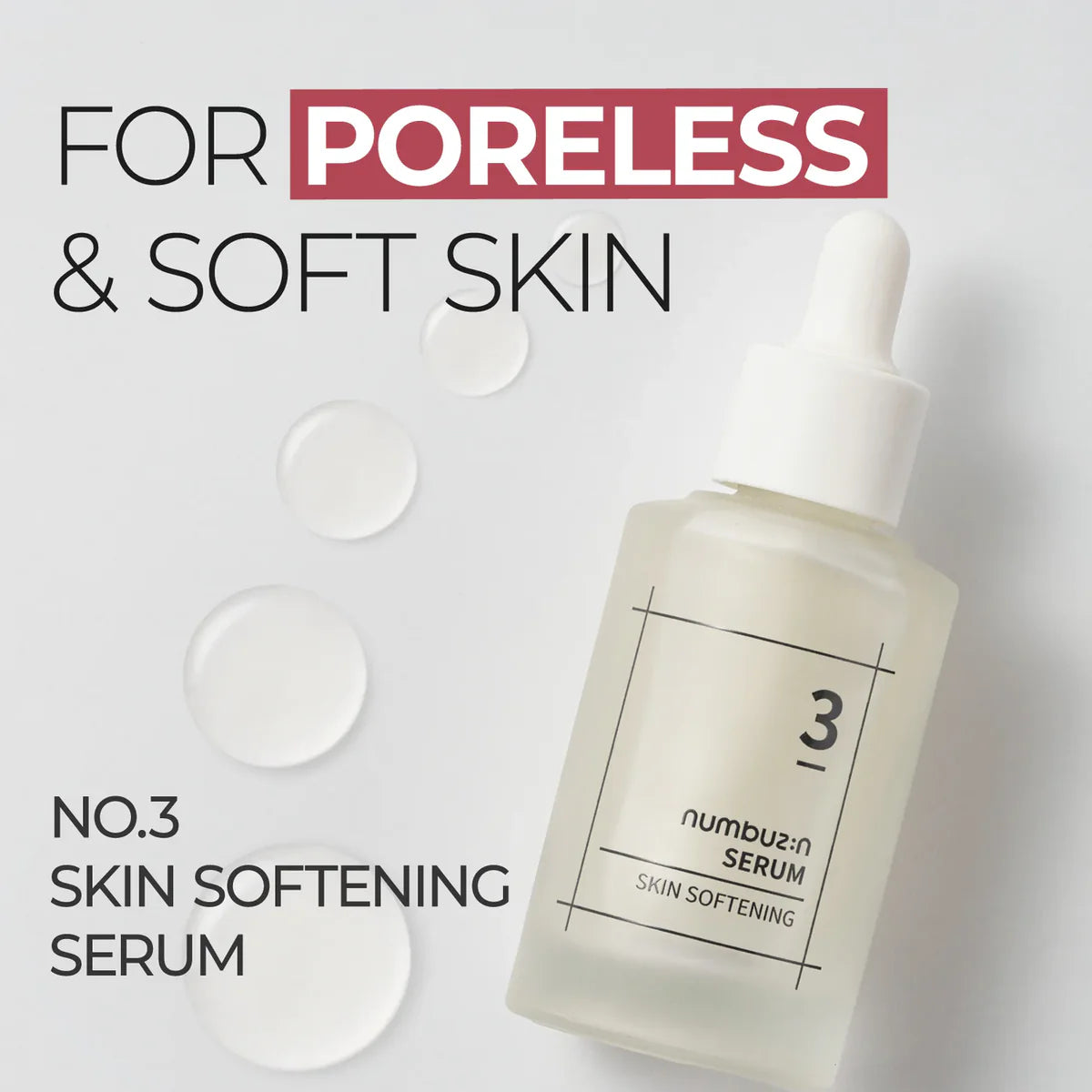 Numbuzin No.3 Pore Tightening Glass Skin Duo