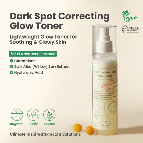 Axis-Y Dark Spot Correcting Glow Toner-125ml