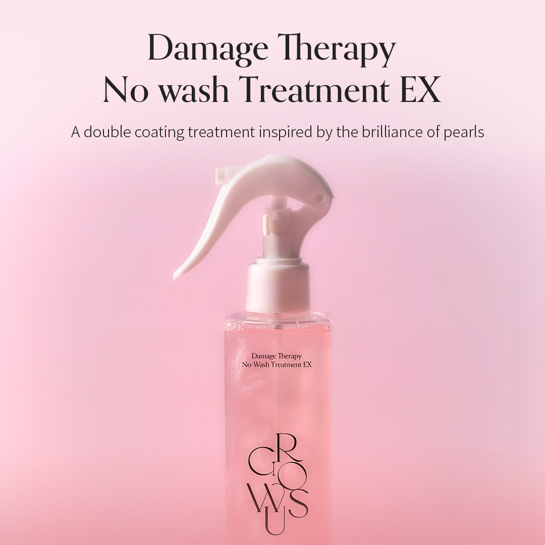 Growus Damage Therapy Leave-In Treatment Spray 250ml-Repair, Hydrate, Protect
