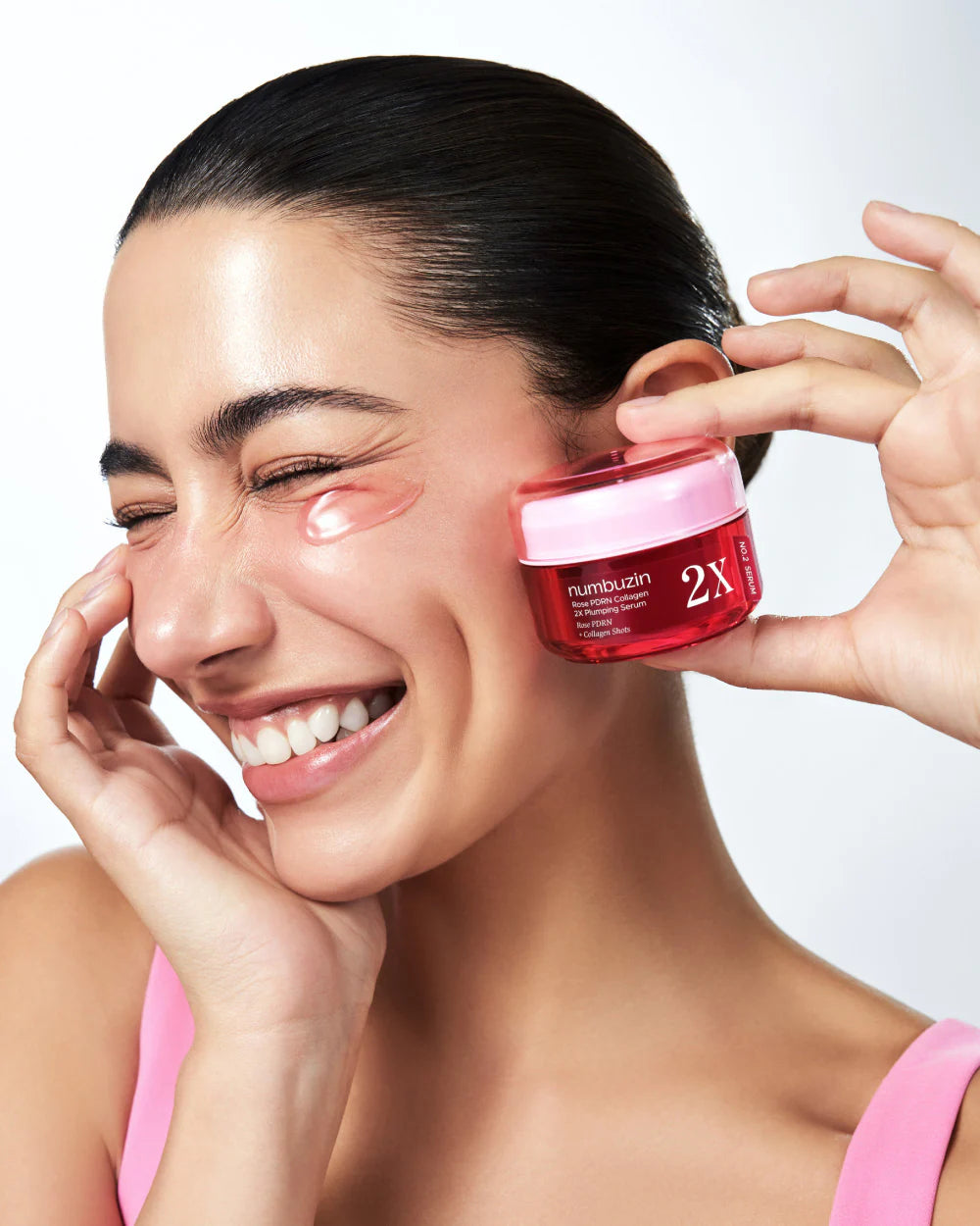 Numbuzin No.2 Rose PDRN Collagen 2X Plumping Serum