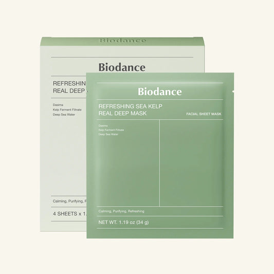 Biodance Refreshing Sea Kelp Real Deep Mask (4ea)