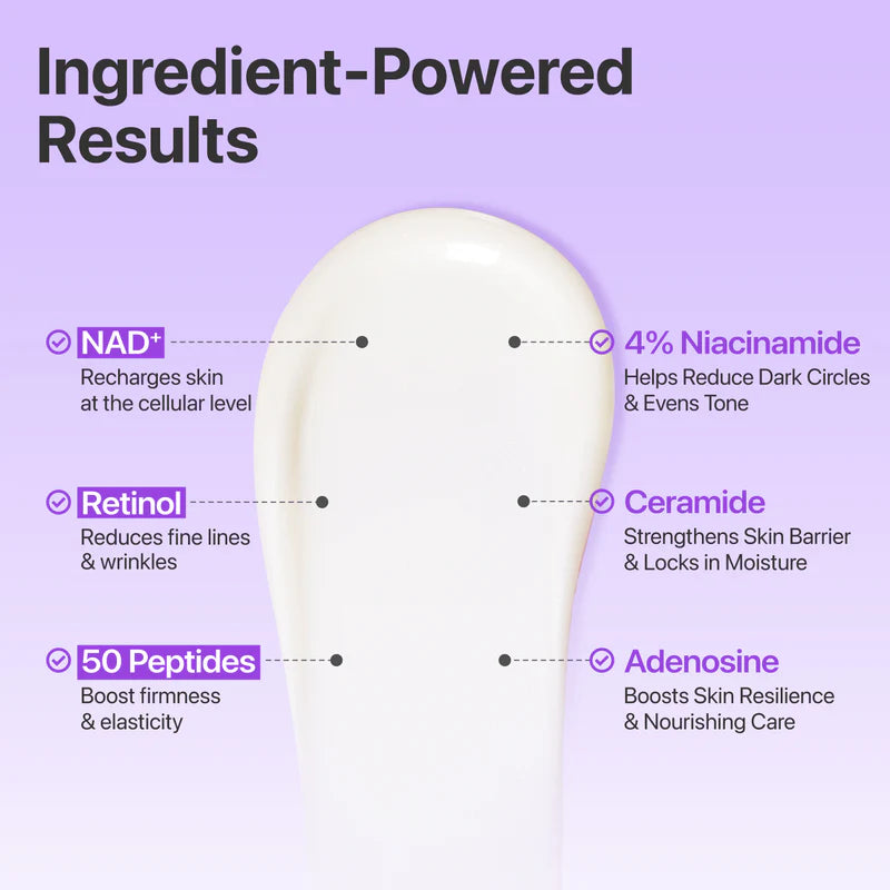 Numbuzin No.9 NAD Retinol Volumetox Eye Cream 10ml
