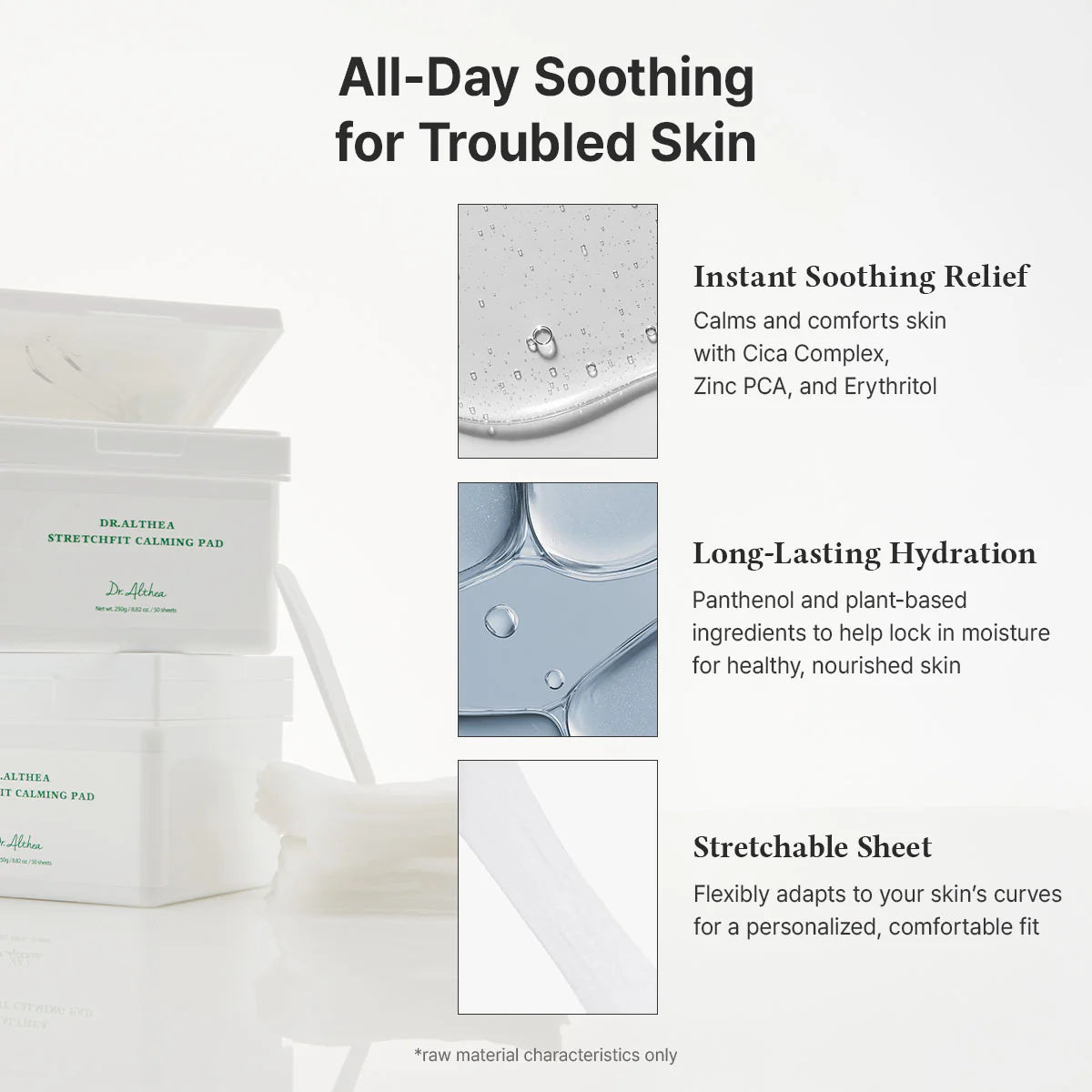 Dr. Althea StretchFit Calming Pad (50ea)