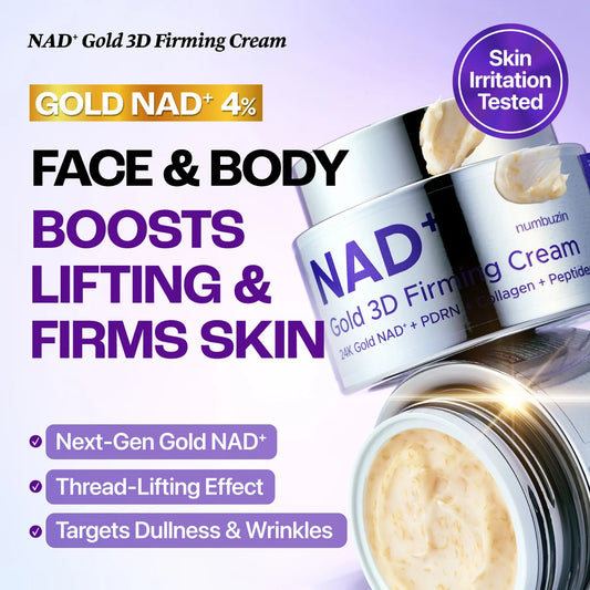 Numbuzin No.9 NAD+ Gold 3D Firming Cream – 50ml