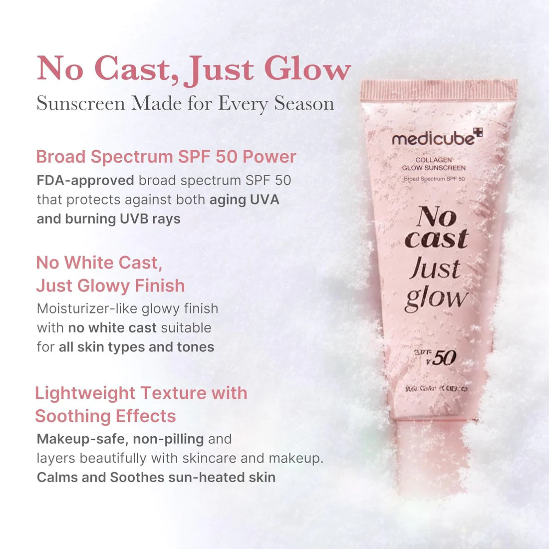 Medicube Glow Collagen Sunscreen 50ml SPF 50